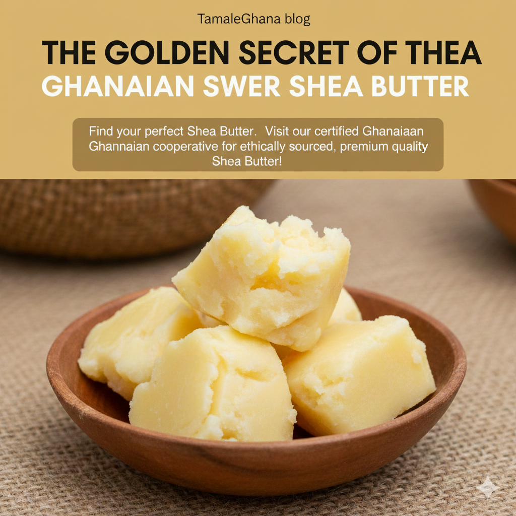 The Golden Secret of Tamale: Why Ghanaian Shea Butter is a Global Treasure