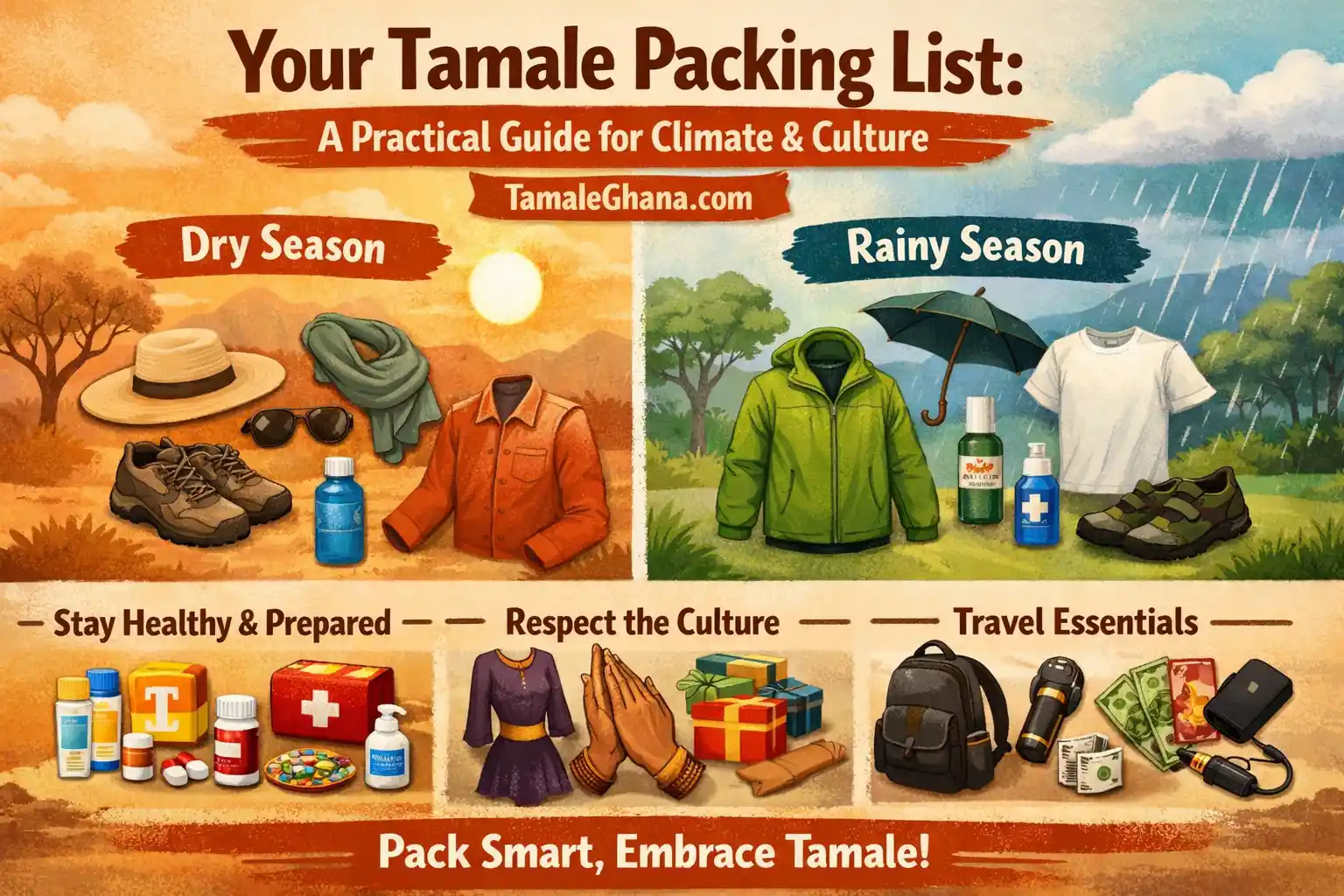 Your Tamale Packing List: A Practical Guide for Climate & Culture