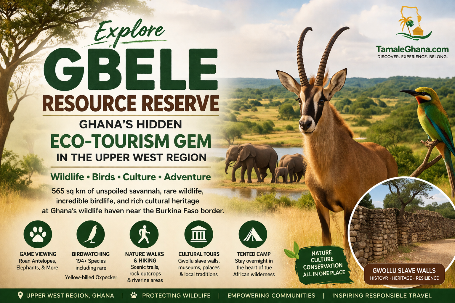 Gbele Resource Reserve: Ghana’s Hidden Eco-Tourism Gem in the Upper West Region