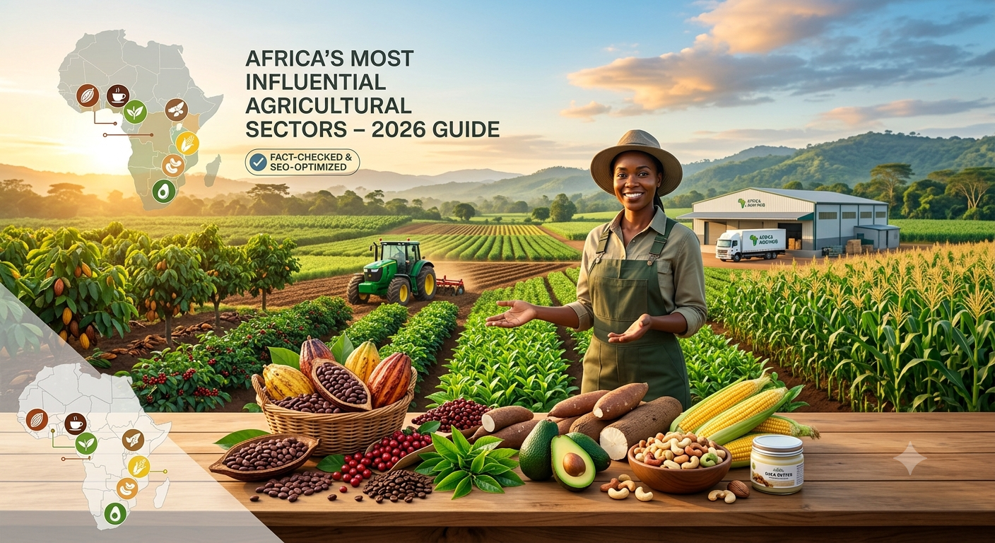 Africa’s Most Influential Agricultural Sectors: Driving Economic Growth and Global Trade (2026)