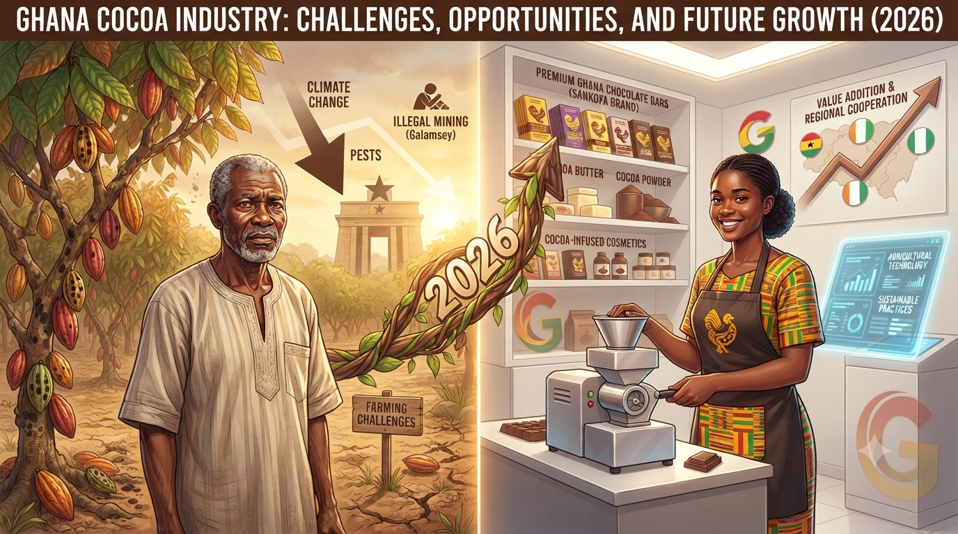 Ghana Cocoa Industry: Challenges, Opportunities & Future Growth
