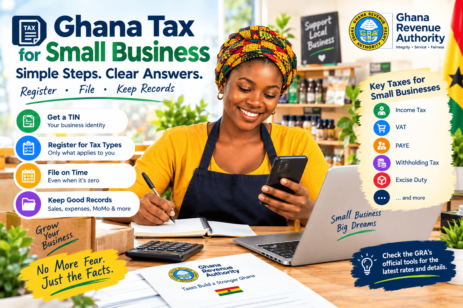 Ghana Tax for Small Business: How to Register, File and Stay Compliant