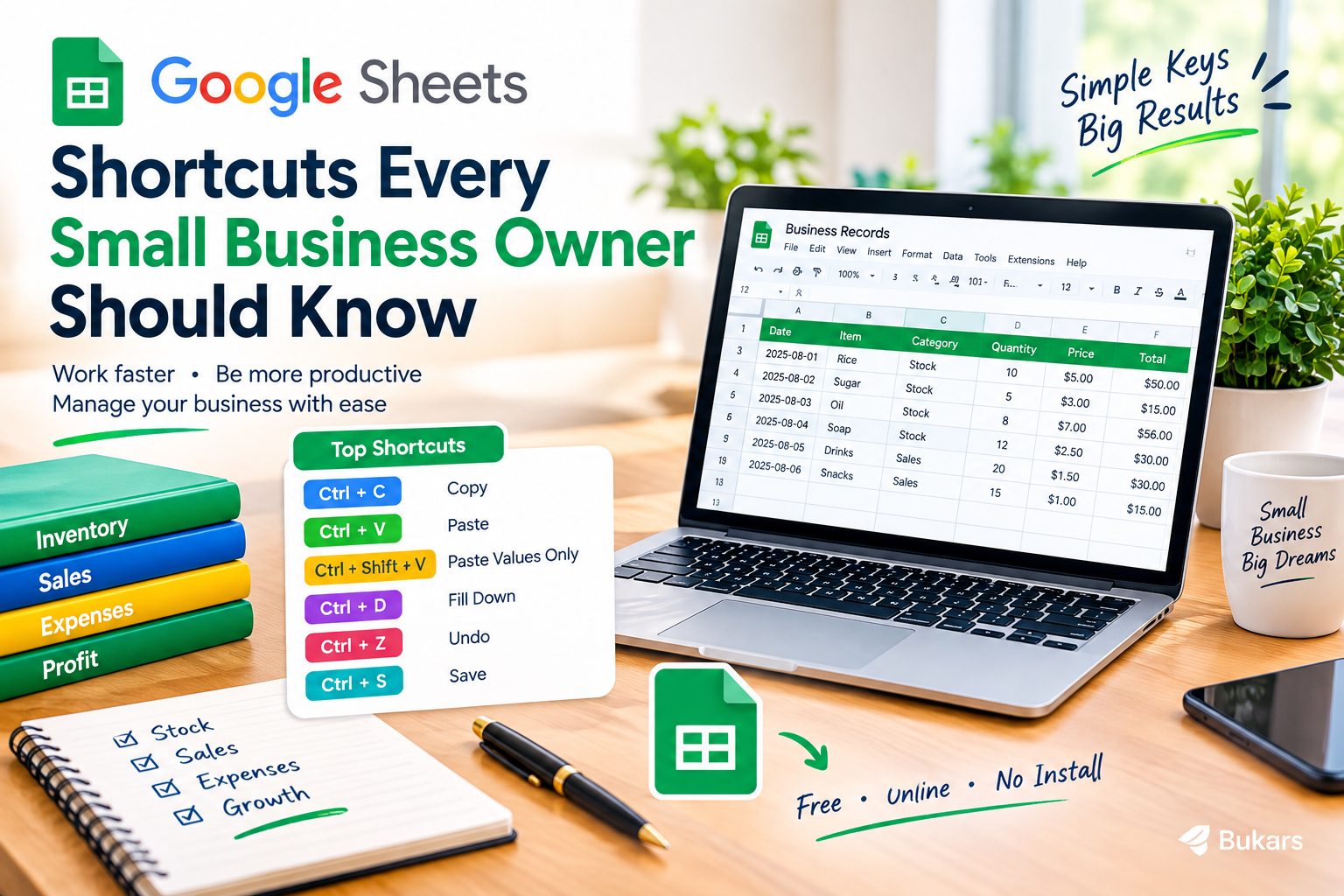Google Sheets Shortcuts Every Small Business Owner Should Know