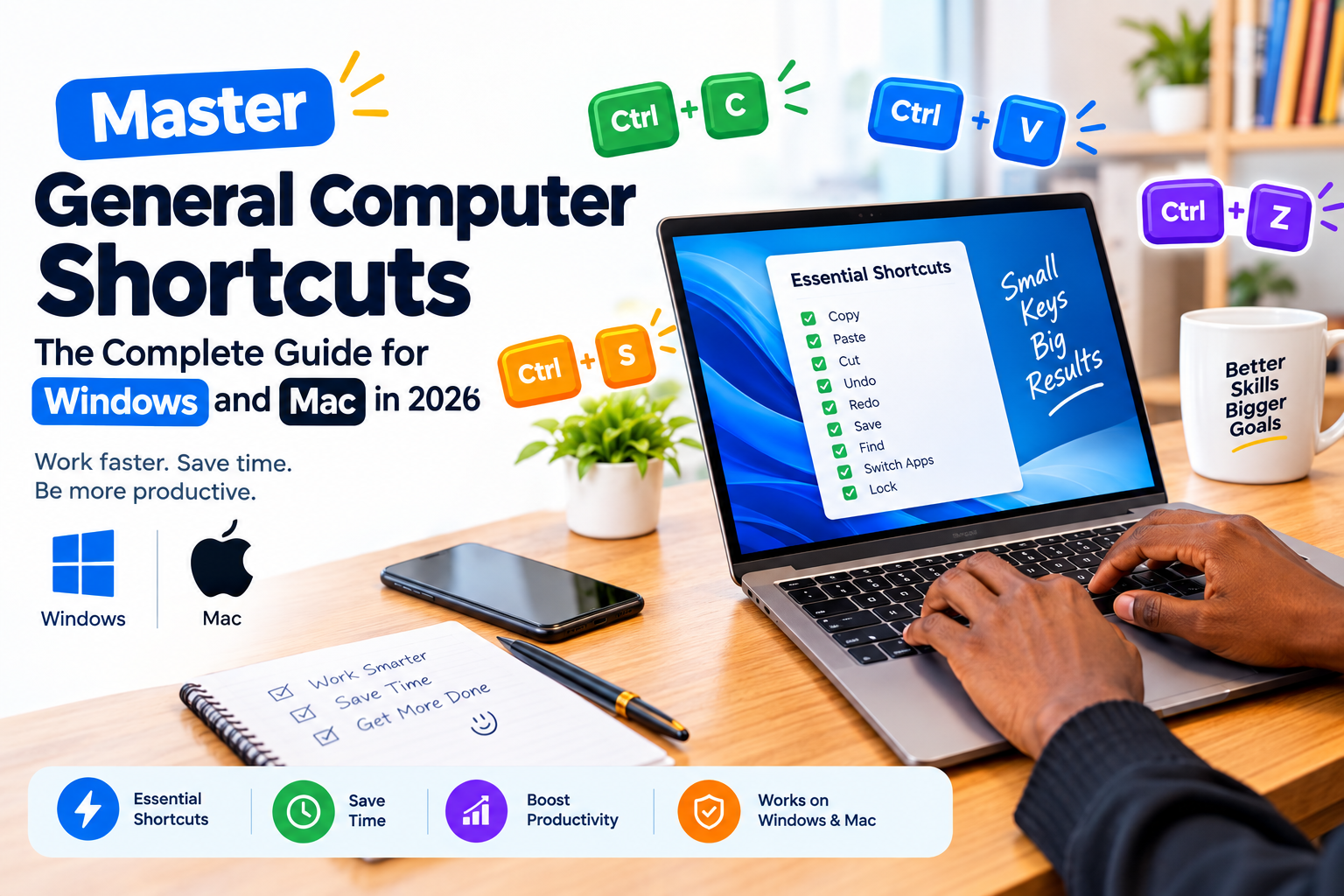 Master General Computer Shortcuts: The Complete Guide for Windows and Mac in 2026